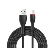 Joyroom USB - micro USB cable 2,4 A 1 m black (S-1030M8) | Joyroom S-1030M8 Micro data cable 1M black  | 6941237136596 | Joyroom S-1030M8 Micro data cable 1M black