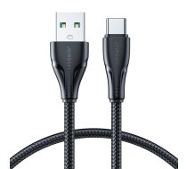 Joyroom USB - USB C 3A cable Surpass Series for fast charging and data transfer 1.2 m black (S-UC027A11) (S-UC027A11B) | S-UC027A11B  | 6956116701895 | S-UC027A11B