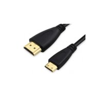Kabelis Brackton HDMI - mini HDMI 4K 30Hz 1m | MHD-HDE-0100.B | 4250923703540