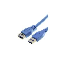 Kabelis Brackton USB-A Male - USB Micro B Male 3m Blue | US3-VEB-0300.U | 4250923702161 | 85444290