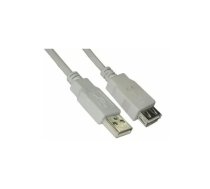 Kabelis Brackton USB Male - USB Female 2m White | US2-VEB-0200.L | 4250923701652 | 85444290