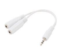 Kabelis Gembird 3.5 mm audio splitter | CCA-415W | 8716309035507