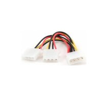 Kabelis Gembird 4pin molex * 2 4pin molex power | CC-PSU-1  | 8716309011112 | CC-PSU-1