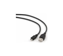 Kabelis Gembird USB Male - MicroUSB Male 2.0 0.3m Black | CCP-MUSB2-AMBM-0.3M | 8716309072328