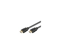 Kabelis HDMI-HDMI 19pin spraudnis 1 m melns | CABLE-5503-1 | 4040849611506