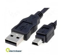 Kabelis | USB 2.0 | USB A spraudnis, USB B mini spraudnis | 0,15 m | melns | Canon | EB1508238164#  | 3100001152207