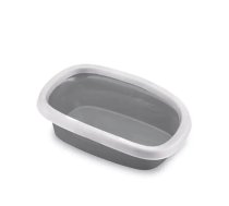 Kaķu tualete Sprint 20 58x39x17cm balta/pelēka | 2196595 | 8003507965959