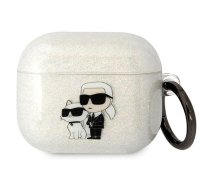 Karl Lagerfeld 3D Logo NFT Karl and Choupette TPU Glitter Case for Airpods 3 White (KLA3HNKCTGT) | KLA3HNKCTGT  | 3666339088125 | KLA3HNKCTGT