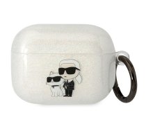Karl Lagerfeld 3D Logo NFT Karl and Choupette TPU Glitter Case for Airpods Pro White (KLAPHNKCTGT) | KLAPHNKCTGT  | 3666339088118 | KLAPHNKCTGT