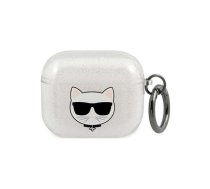 Karl Lagerfeld case for Airpods 3 KLA3UCHGS silver Glitter Choupette (KLA3UCHGS) | KLA3UCHGS  | 3666339009151 | KLA3UCHGS