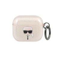 Karl Lagerfeld case for AirPods 3 KLA3UKHGD gold Glitter Karl's Head (KLA3UKHGD) | KLA3UKHGD  | 3666339030360 | KLA3UKHGD