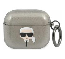 Karl Lagerfeld case for AirPods 3 KLA3UKHGK black Glitter Karl`s Head (KLA3UKHGK) | KLA3UKHGK  | 3666339030278 | KLA3UKHGK