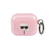 Karl Lagerfeld case for AirPods 3 KLA3UKHGP pink Glitter Karl`s Head (KLA3UKHGP) | KLA3UKHGP  | 3666339030339 | KLA3UKHGP