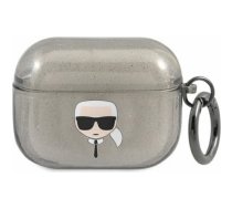 Karl Lagerfeld case for AirPods Pro KLAPUKHGK black Glitter Karl`s Head (KLAPUKHGK) | KLAPUKHGK  | 3666339030261 | KLAPUKHGK