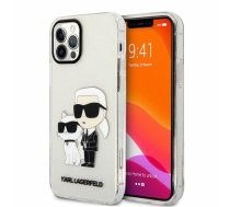Karl Lagerfeld IML Glitter Karl and Choupette NFT Case for iPhone 12|12 Pro Transparent | KLHCP12MHNKCTGT  | 3666339102104 | KLHCP12MHNKCTGT