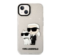 Karl Lagerfeld IML Glitter Karl and Choupette NFT Case for iPhone 13 Transparent | KLHCP13MHNKCTGT  | 3666339102364 | KLHCP13MHNKCTGT