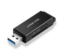 UGREEN CM104 SD|microSD USB 3.0 memory card reader (black) | 40752  | 6957303847525 | 40752