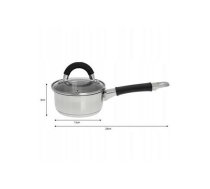 Kinghoff Katls ar vāku, tērauds, Ø12cm, 0.5L KH 1253 | KH 1253 | 5908287212534