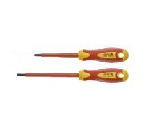 Kit: screwdrivers; insulated; 1kVAC; Phillips,slot; 2pcs. | HT1S990  | HT1S990