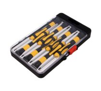 Kit: screwdrivers; Phillips cross,precision,slot; plastic box | NB-SC02  | NB-SC02