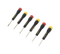 Kit: screwdrivers; precision; Phillips,slot; plastic box; 6pcs. | STL-STHT0-62632  | STHT0-62632