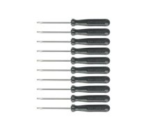 Kit: screwdrivers; slot; 10pcs. | BRN-4-301-VE10  | 4-301-VE10