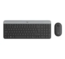 Logitech Wireless Keyboard+Mouse MK470 black retail | 920-009188 | 5099206086449