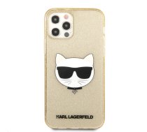 KLHCP12MCHTUGLGO Karl Lagerfeld Choupette Head Glitter Case for iPhone 12|12 Pro 6.1 zelta | KLHCP12MCHTUGLGO  | 3700740502631 | KLHCP12MCHTUGLGO