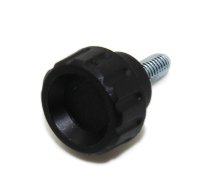 Knob; Ø: 25mm; Ext.thread: M8; 25mm; H: 19mm; polyamide; knurled | BT.25P-M8X25  | 6666