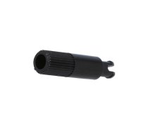 Knob; shaft knob; black; Ø6x19mm; for mounting potentiometers | PT15GW-19  | 5214