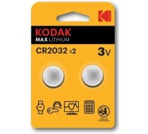 Kodak Lithium CR2032 / 3V Baterijas (2gab.) | 30417687  | 887930417685 | BALKODBAT0009