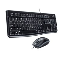 Logitech MK120 Combo Wired Keyboard + Mouse, USB, US, Black | 920-002563  | 509920602067