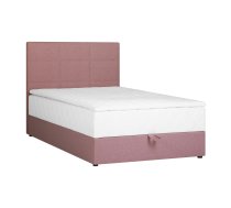 Kontinentala gulta LEVI 120x200cm, ar matraci, roza | 77723  | 4741243777231