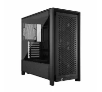 PC korpuss CORSAIR FRAME 4000D RS Midi Tower — melns, EATX atbalsts, rūdīts stikls, USB-C, 3x120mm priekšējie ventilatori | CC-9011312-WW | 840440496571