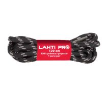 Kurpju šņores apaļas 120cm 1pāris melns-pelēkas | 5903755119575 | 5903755119575 | 5119575