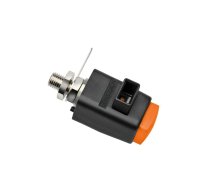 Laboratory clamp; orange; 300VDC; 16A; screw; nickel; polyamide | SDK801-OR  | SDK 801 / OR