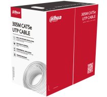 LAN Datortīklu kabelis, DAHUA CAT5E UTP kabelis | iekštelpām | 305m | Cena par metru | UTP5E-DAHUA  | 3100000077334