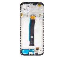 LCD Display + Touch Unit + Front Cover for Xiaomi Redmi 10C Black (Service Pack) | 560001C3QA00  | 8596311198410 | 560001C3QA00