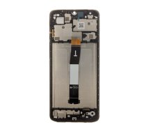 LCD Display + Touch Unit + Front Cover for Xiaomi Redmi 12C Black (Service Pack) | 5600010C3T00  | 8596311219689 | 5600010C3T00