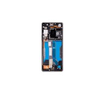 LCD Display + Touch Unit + Front Cover Sony Xperia 10 V White (Service Pack) | A5061091A  | 8596311233449 | A5061091A