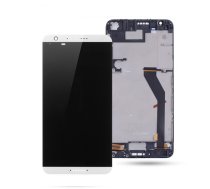 LCD ekrāns ar skarienjutigu ekranu ar rāmi priekš HTC Desire 820 White | PS-M-HTC-820-LCD-WH  | 4422190000204 | LCD Screen Digitizer Assembly Frame HTC Desire 820 White