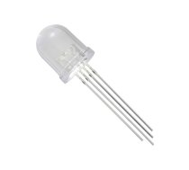 LED; 10mm; RGB; 30°; Front: convex; 2÷2.2/2.8÷3.4/2.8÷3.4V | NTE30159  | NTE30159