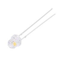 LED; 4.85mm; white warm; blinking; 1120÷1560mcd; 3÷5VDC; 20mA | OSM5DSEDD1A-1.8HZ  | OSM5DSEDD1A-1.8HZ