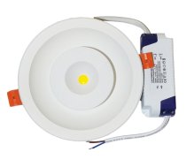 LED iebūvējams panelis.10W+7W RD 1700lm 3200K Round 2 režimu gaismeklis | 4751027171766  | 4751027171766