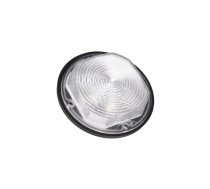 LED lens; round; silicone; transparent; Colour: black; H: 23mm | FN14720  | FN14720_STELLA-FRESNEL