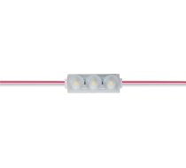 LED modulis 12V 0.48W, 50lm, silti balta 3000K, 170°, IP67, MINI 30x10mm, LEMLUX | LM-3048-WW