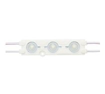 LED modulis 12V 0.72W 3 x SMD2835, IP67 šaltia balta | LEDM-2835-372W | LEDM-2835-372W