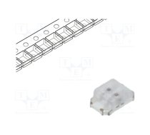 LED; SMD; 0805; red/yellow-green; 2x1.25x0.8mm; 120°; 20mA | OSRG0805C1E-0.8T  | OSRG0805C1E-0.8T