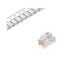 LED; SMD; 0805; yellow green; 12÷17mcd; 2x1.25x1mm; 140°; 2÷2.4V | 17-21SYGC/S530-E1  | 17-21SYGC/S530-E1/4T