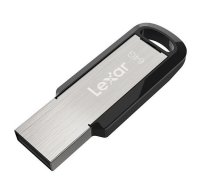 Lexar | Flash Drive | JumpDrive M400 | 64 GB | USB 3.0 | Black/Grey | LJDM400064G-BNBNG  | 843367128051